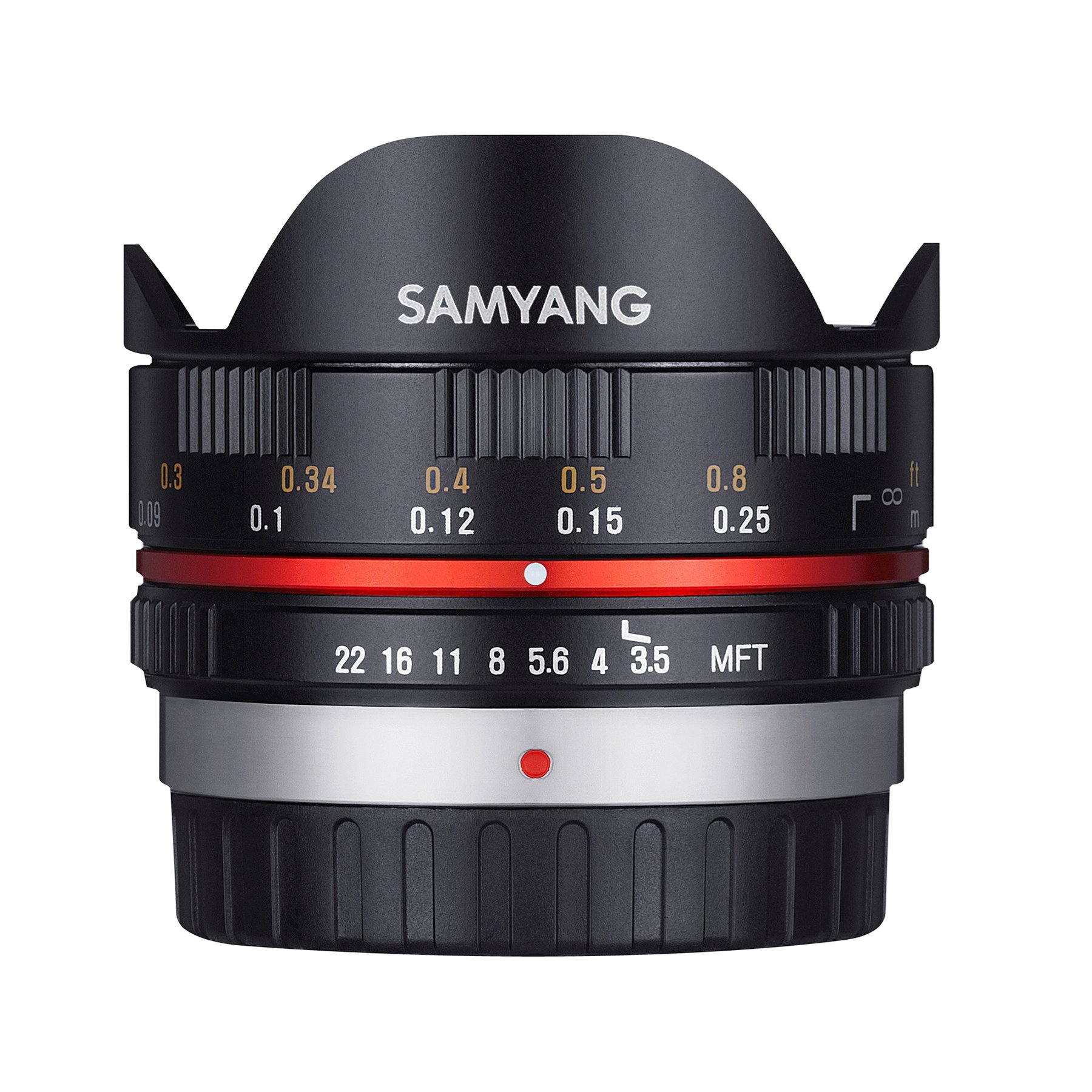 Samyang 7 5mm f3 5 UMC Fisheye Lens  M4 3 