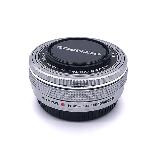 Olympus 14-42mm f3.5-5.6 M. Zuiko Digital ED EZ Lens (Silver)